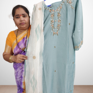 aqua blossom embroidered 1